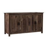 The Attic California Solid Wood Sideboard Walnut